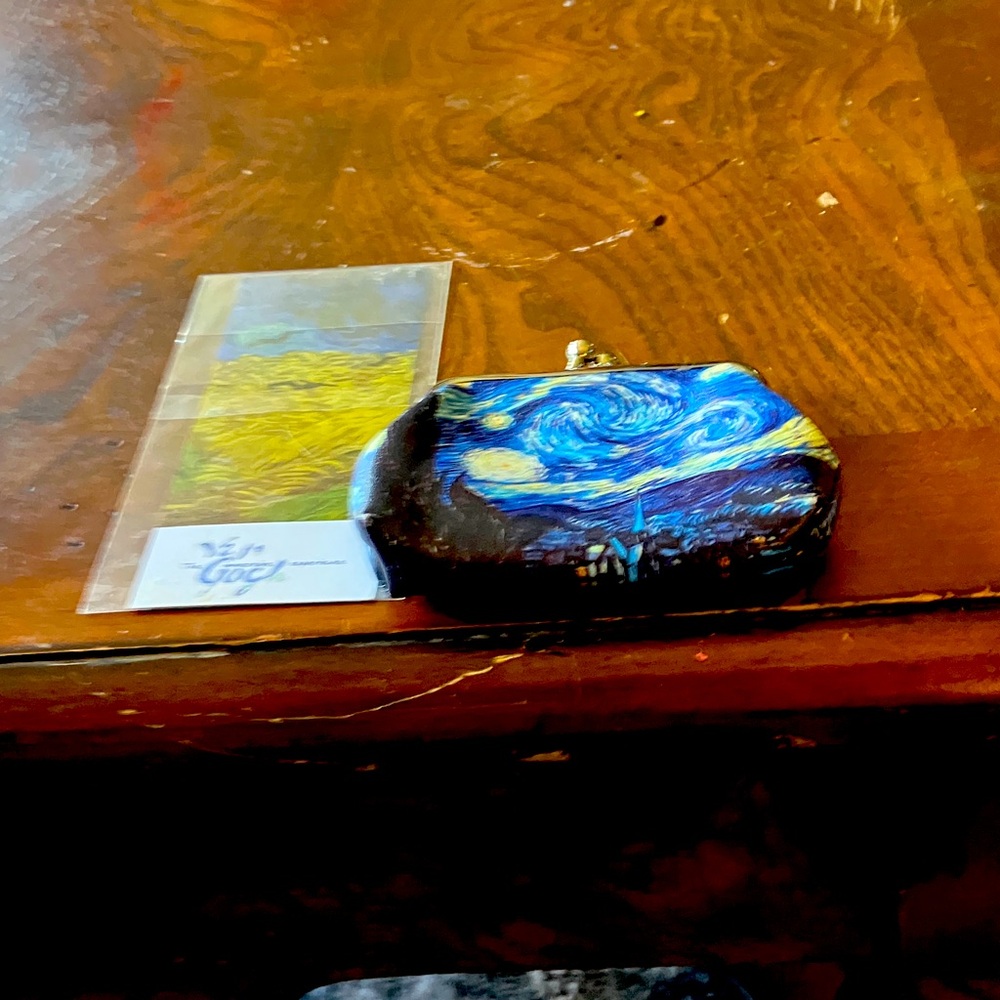Starry Night Coin Purse and Book Mark